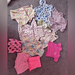 Colorful Baby Clothing Set bundle multiple brands 12 months and 12-18 months